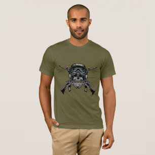 T-shirt Chemise militaire masculine