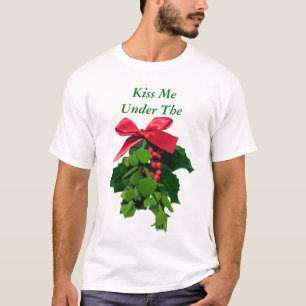 T-shirt Chemise Mistletoe drôle