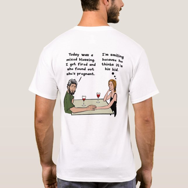 T-shirt Chemise Mixed Blessing (Dos)