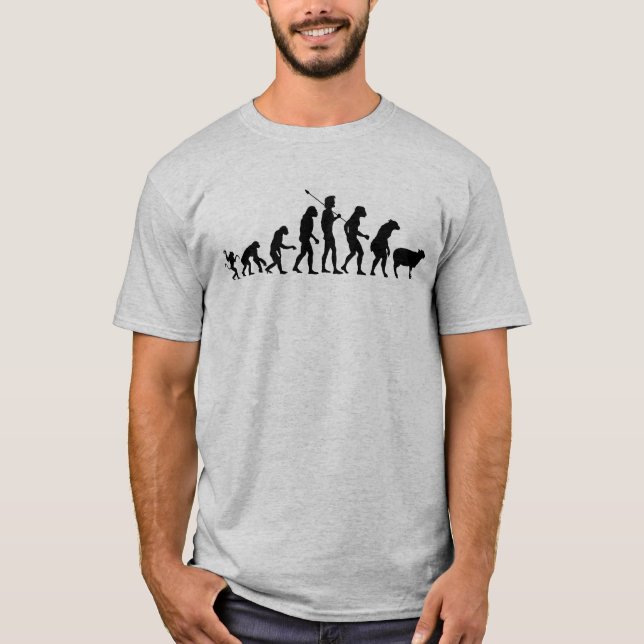 T-shirt Chemise moderne d'évolution (Devant)
