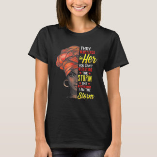 T-shirt Chemise Mois de l'histoire des Noirs Femme africai