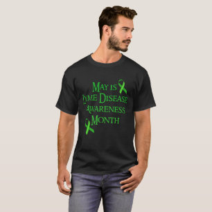 T-shirt Chemise Mois de sensibilisation à la maladie de Ly