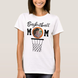 T-shirt Chemise MOM de basket-ball avec photo