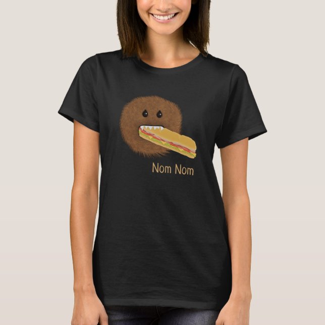 T-shirt Chemise Monstre Nom Nom Sub (Devant)