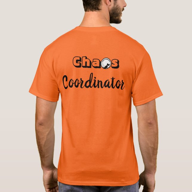 T-shirt Chemise Moon Dog Chaos (Dos)