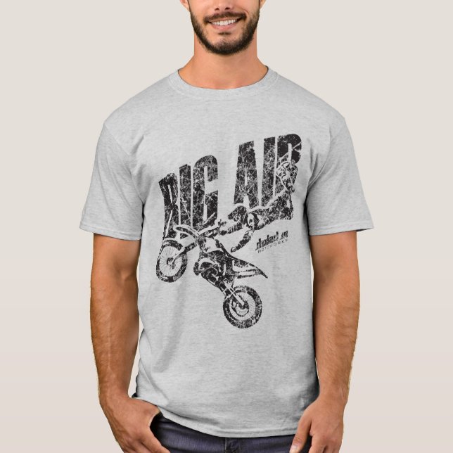 T-shirt CHEMISE MOTOcross Supercross BIG AIR (Devant)