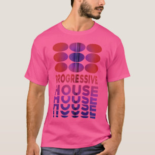 T-shirt Chemise Musique de Maison Progressive Edm Disco Zi
