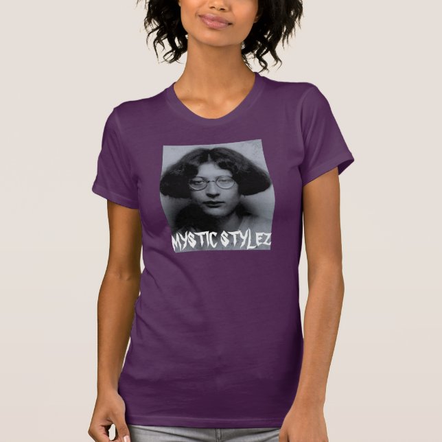 T-shirt Chemise mystique de Simone Weil Stylez (Devant)