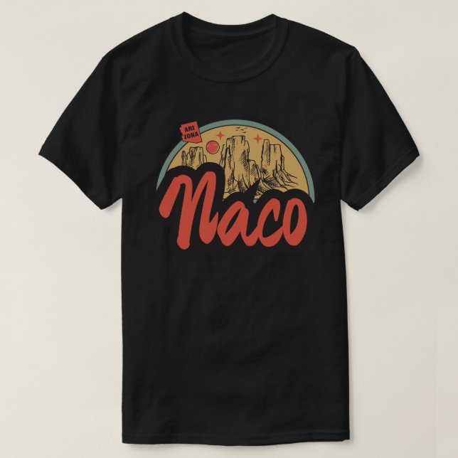 T-shirt Chemise Naco, Arizona (Design devant)