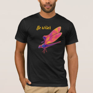 T-shirt Chemise Néon Libellule – Transformation de la Natu