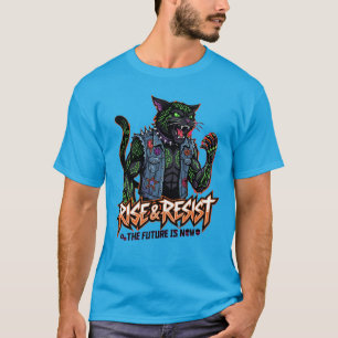 T-shirt Chemise NeoRavennaNetwork Chat Cyberpunk Tech Grap