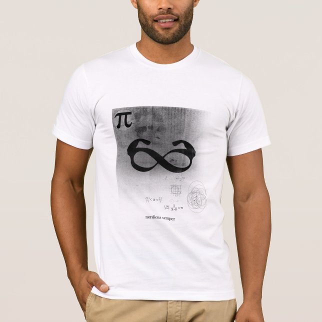 T-shirt chemise nerd pour toujours (Devant)