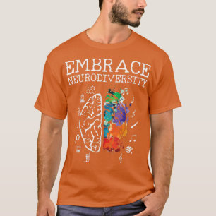 T-shirt Chemise Neurodiversity - Embrasser l'Autisme Tsh T