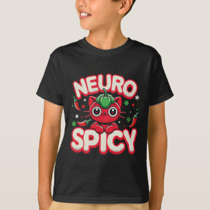 T-shirt Chemise Neurospicy - Autisme Neurodivergent Adhd A