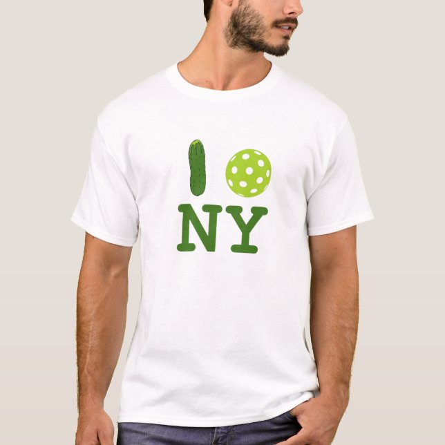 T-shirt Chemise New York Pickleball (Devant)