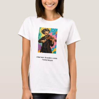 T-shirt Chemise Nietzsche Musique
