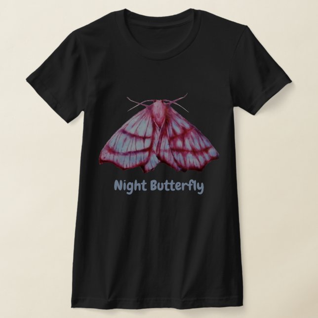 T-shirt Chemise Night Butterfly (Poser)
