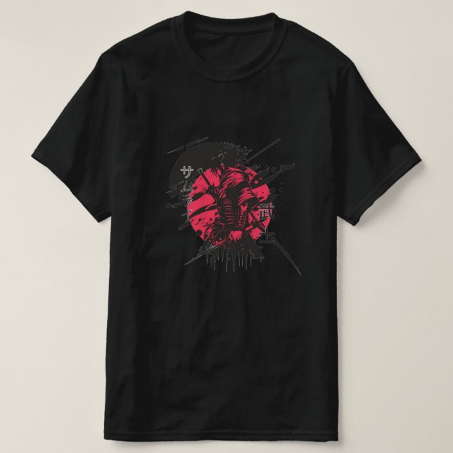 T-shirt Chemise ninja anime (Design devant)