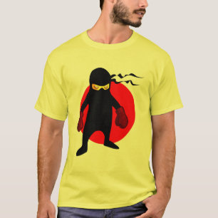 T-shirt Chemise Ninja Boxe caricature japonaise