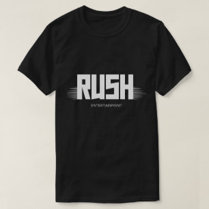 T-shirt Chemise noire avec logo de Modern Rush Entertainme