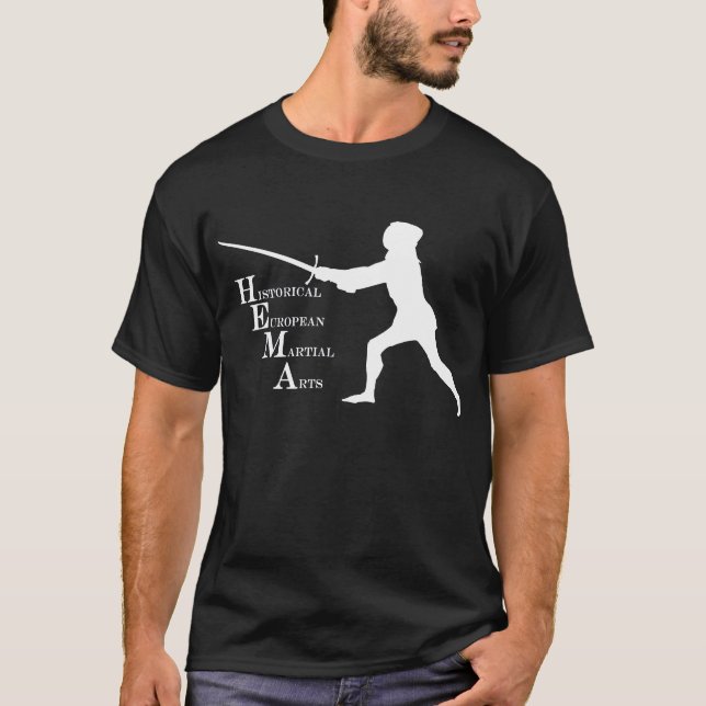 T-shirt Chemise noire/blanche de Hema (Devant)