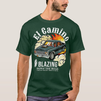 T-shirt Chemise noire El Camino