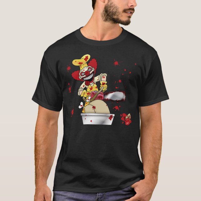 T-shirt Chemise noire Extreme Cooking (Devant)