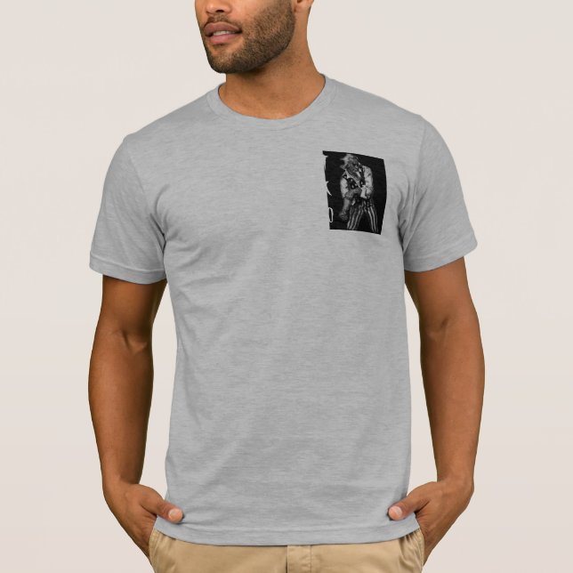 T-shirt Chemise noire, TCO (Devant)