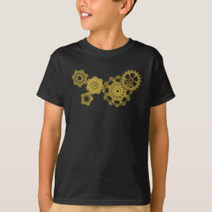 T-shirt Chemise noire tissée pour enfant et bébé