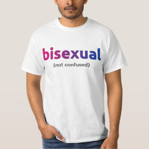 T-shirt Chemise (non confuse) bisexuelle