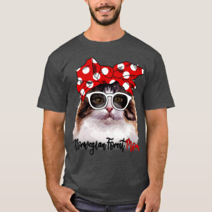 T-shirt Chemise norvégienne Forêt norvégienne Chat Mo