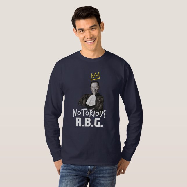 T-shirt Chemise notoire de RBG Ruth Bader Ginsburg (Devant entier)