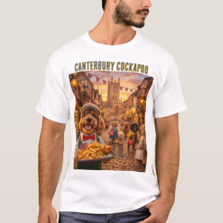 T-shirt Chemise Nourriture Cockapoo Cadeau Canterbury
