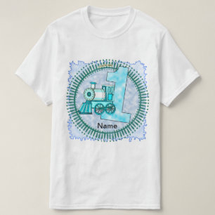 T-shirt Chemise Number 1 Blue Train