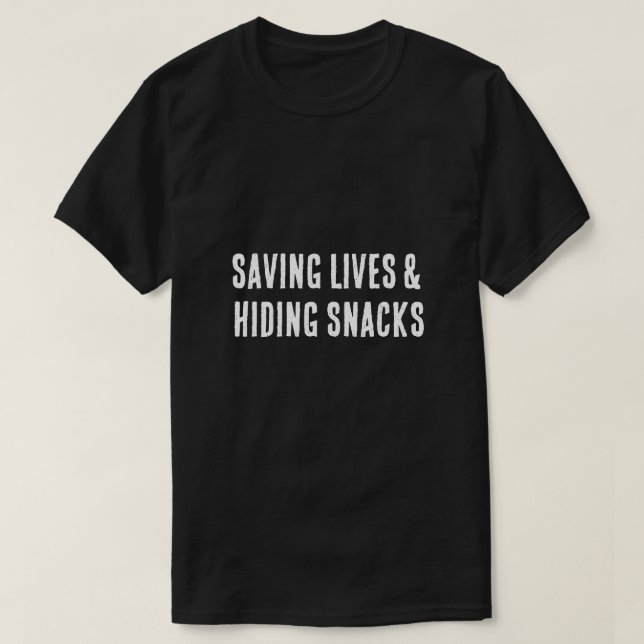 T-shirt Chemise "Nurse Life" (Design devant)