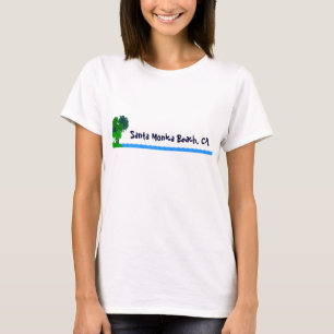 T-shirt Chemise Océanique sur la plage de Père Noël Mon