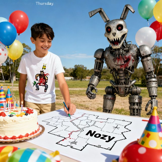 T-shirt Chemise officielle Citra Nosey Robot (Créateur téléchargé)