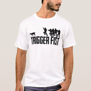 T-shirt Chemise officielle de chasse de chèvre de poing d
