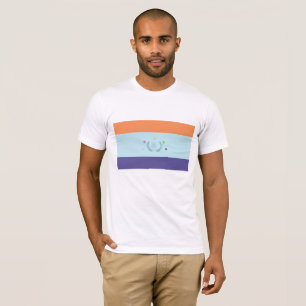 T-shirt Chemise officielle de drapeau de Pantasian avec la