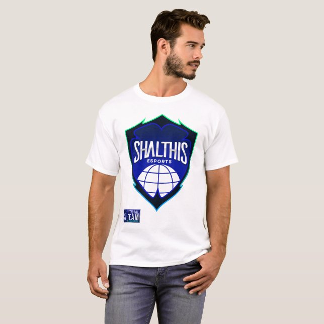 T-shirt Chemise officielle de Shalthis Esports (Devant entier)