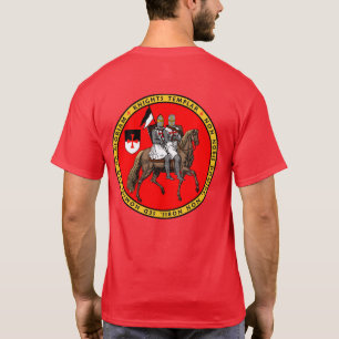 T-shirt Chemise officielle d'emblème de Templar de
