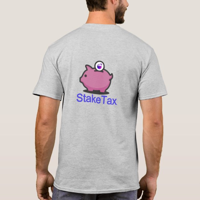 T-shirt Chemise officielle StakeTax (Dos)