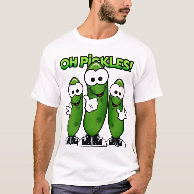 T-shirt Chemise Oh Pickles (Devant)