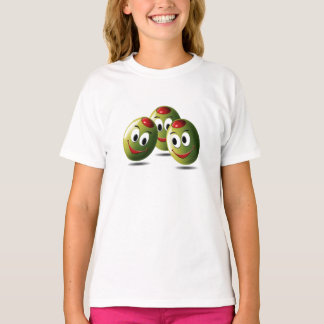 T-shirt Chemise Oliviers remplis de sourire