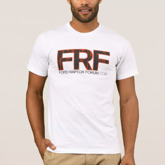 T-shirt Chemise orange d'insigne de FRF