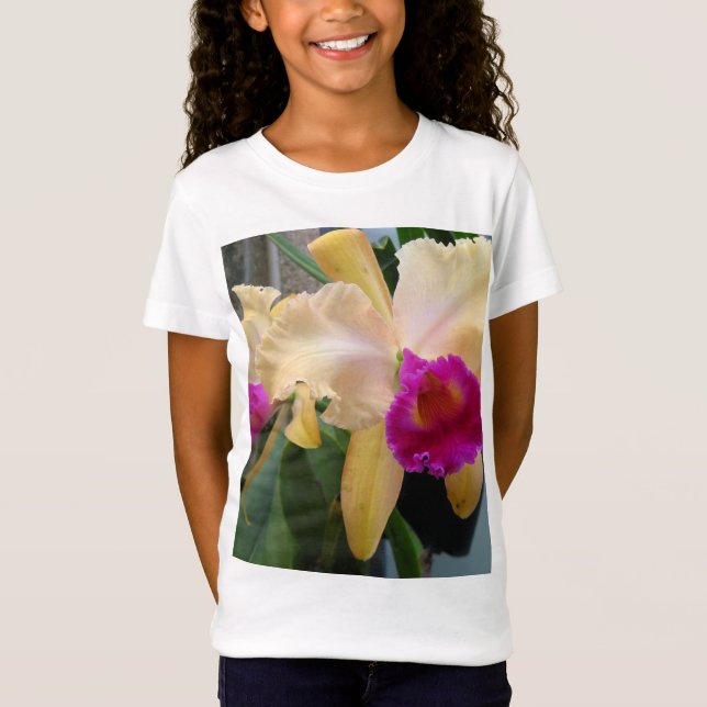 T-Shirt Chemise orchidée (Devant)