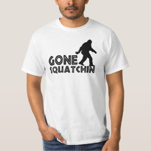 T-shirt Chemise originale allée de conception de Squatchi