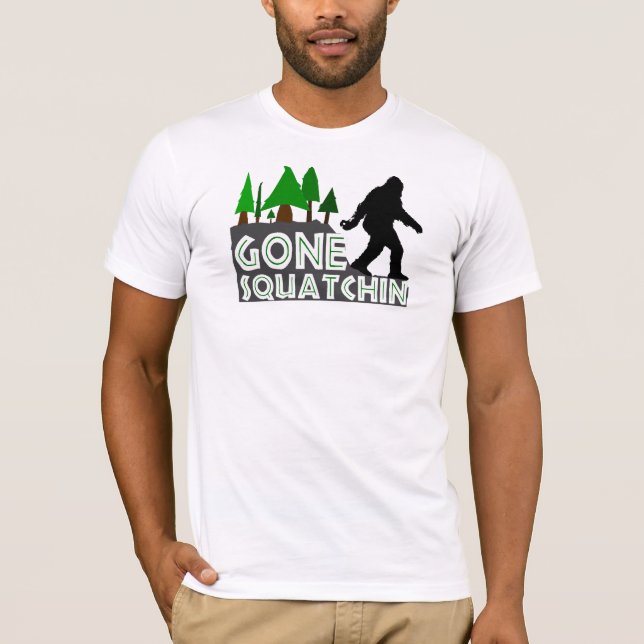 T-shirt Chemise originale allée de conception de Squatchin (Devant)