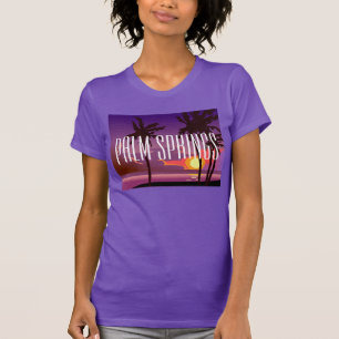 T-shirt Chemise Palm Springs Californie Palmiers