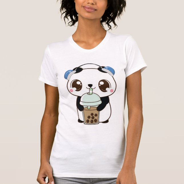 T-shirt Chemise Panda (Devant)
